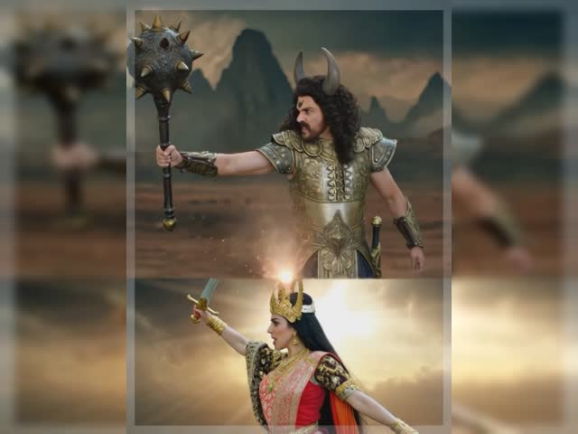 Goddess durga vs mahishasur