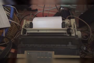 matrix printer sounds