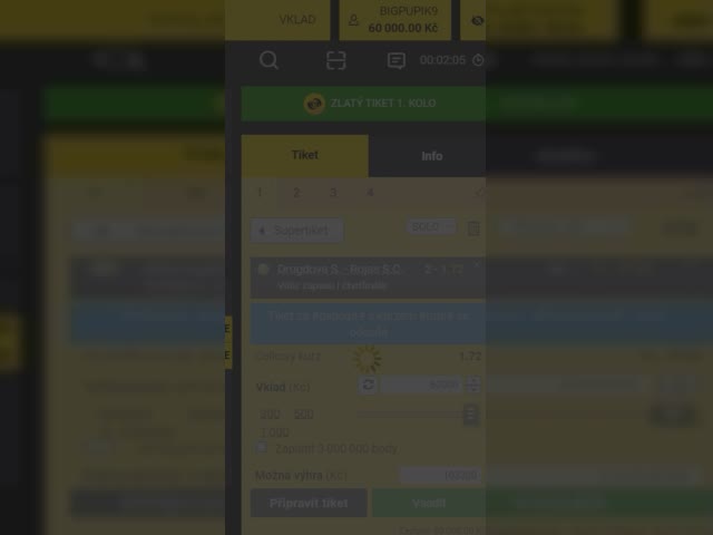 Další tiket zamítnut.
