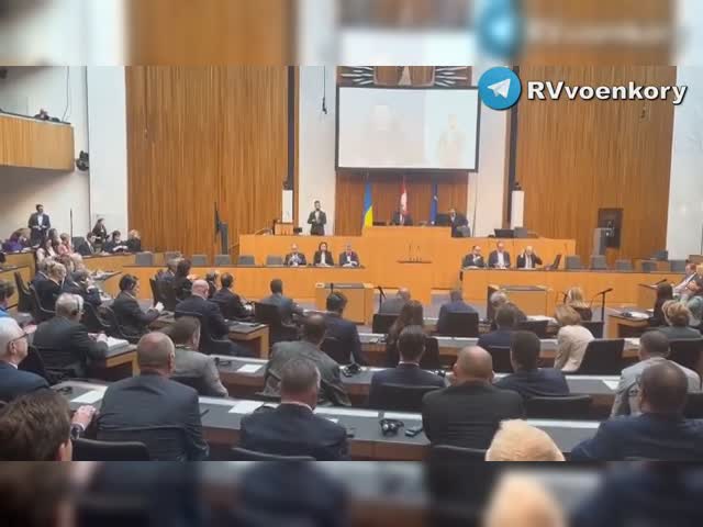 Austria parliament walkes out on Zelenskyy