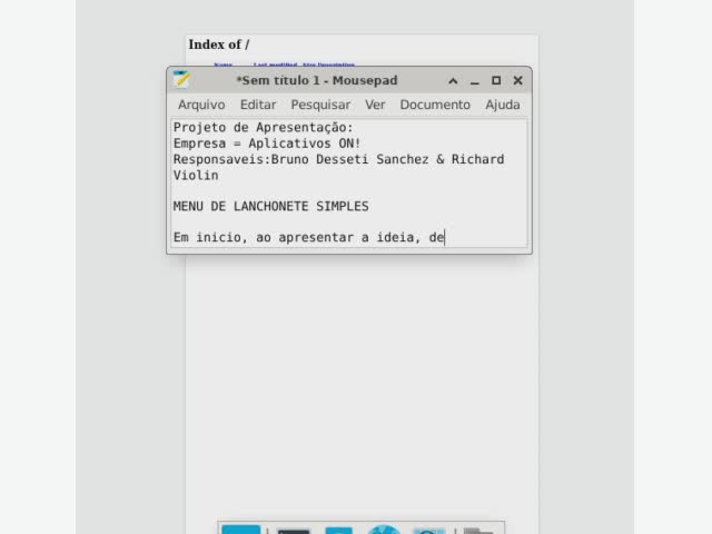 Projeto APK Lanchonete